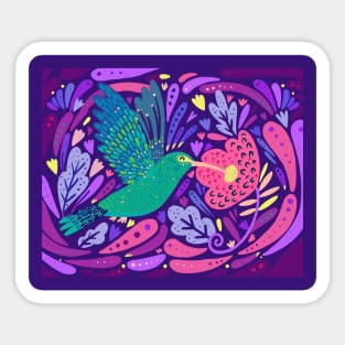 Hummingbird Sticker